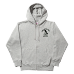 FAIL BETTER HOOD ZIP-UP (GREY)
