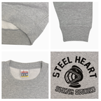STEEL HEART SWEATSHIRT (GREY)